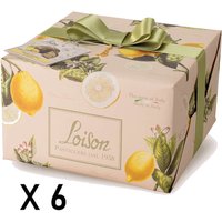 Panettone Limoni 6pz x 0,6 kg - Loison