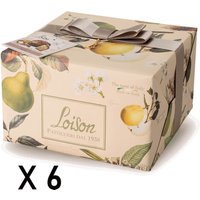Panettone Noel 6pz x 0,5 kg - Loison