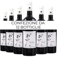 Confezione 12 bt Novello Negroamaro Salento IGT 2024 - Menhir Marangelli