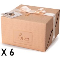 Panettone NeroSale 6pz x 0,6 kg - Loison