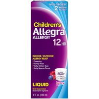 Allegra Children'S Allergy Relief Oral Suspension Berry Liquid - 4 Fl Oz
