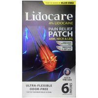 Blue-Emu Lidocare Arm Neck And Leg Pain Relief Patch, 6 Count