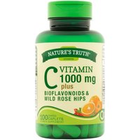 Nature'S Truth Vitamin C With Bioflavonoids & Rose Hips Tablets, 1,000 Mg 100 Ea