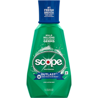 Scope Outlast Mouthwash, Long Lasting Mint 33.80 Oz