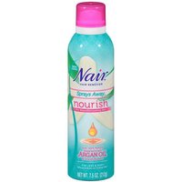 Nair Moroccan Argan Oil Sprays Away, 7.5 Oz