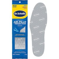 Dr. Scholl'S Comfort Double Air-Pillo Insoles, 1 Pair, Size: 7-13 (Men), 5-10 (Women)