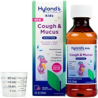 Hyland'S, 4 Kids Cold And Mucus Nighttime, 1 Each, 4 Fl Oz