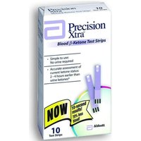 Precision Xtra Blood B-Ketone Test Strips 10 Each
