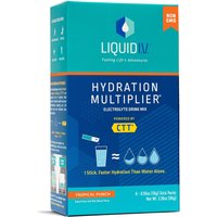 Liquid I.V, Hydration Multiplier Drink Mix Tropical Punch, 6 Count