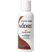Adore Semi Permanent Hair Color - Vegan and Cruelty-Free Hair Dye - 4 Fl Oz - 056 Cajun Spice