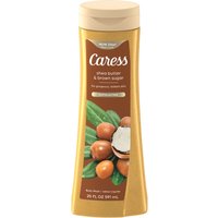 Caress Body Wash For Gorgeous, Radiant Skin Shea Butter & Brown Sugar 20 FL OZ