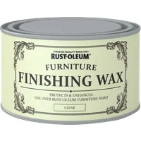 Rust-Oleum Clear Furniture Finishing Wax, 400ml, Clear Sealing Finishing Wax