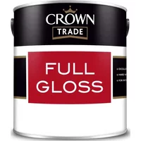 Crown Trade Full Gloss, White 5L