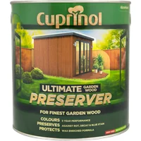 Cuprinol Ultimate Garden Wood Preserver 4L, Golden Cedar, Cuprinol Wood Preserver Colours