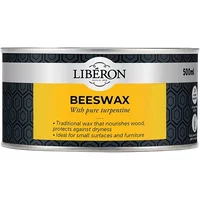 Liberon Beeswax Paste with Pure Turpentine 150ml, Dark