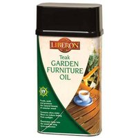 Liberon Garden Furniture Teak Oil 500ml