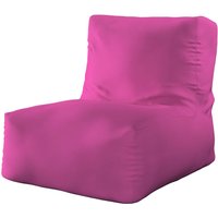 Pufo-fotel Poppy kolor różowy tkanina strukturalna