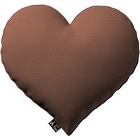 Poduszka Heart of Love kolor brązowy