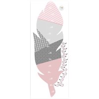 Naklejka miarka Feather rose