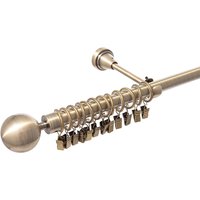 Karnisz pojedynczy Elegant antique brass 160cm