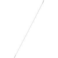 Pręt do zasłon metalowy biały 125cm