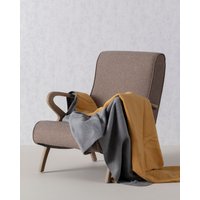 Koc Cosy Home 150x200cm Mustard&Grey