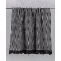 Koc Cosy Home 150x200cm Grey Chevron