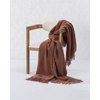 Pled Boucle 140x200cm cinnamon