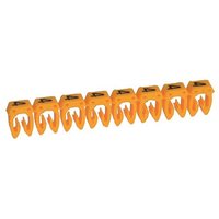 Legrand 038214 Kennzeichnungssystem CAB3 0,5-1,5qmm Ziffer:4 gelb (Inhalt 1200 Stück)