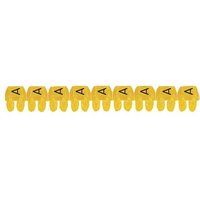 Legrand 038300 Kennzeichnungssystem CAB3 0,5-1,5qmm Buchstabe:A (Inhalt 300 Stück)