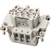 Walther Buchseneinsatz B6 710106 0,5-2,5qmm, 20-14AWG