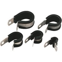 Hellermann ALU28C-AL/CR-BK(50) Bef.- schelle m.Profil natur/211-15280 (Inhalt 50 Stück)