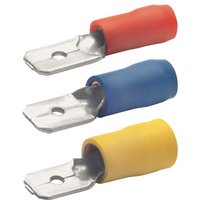 KLAU Flachstecker 820 0,5-1,0qmm rot (Inhalt 100 Stück)