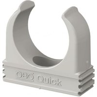 OBO 2955 M40 Quick-Schelle M40 PP lichtgrau RAL7035 2149028 (Inhalt 50 Stück)