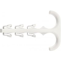 Fischer Zwillingsschelle Steckfix 048162 SF plus ZS 28 (Inhalt 75 Stück)