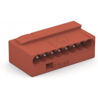 WAGO 243-808 MICRO-Verbindungsdosen- klemme,für eindrähtige Leiter,Ø 0,8 mm (Inhalt 50 Stück)