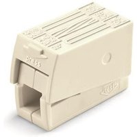 WAGO 224-112 2-Leiter-Leuchtenklemme, Drücker Leuchtenseite (Inhalt 100 Stück)