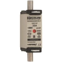 Mersen 1F645.000000 NH000 35A gG 500V NH-Sicherung sgl spannungsfrei (Inhalt 3 Stück)