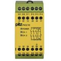 Pilz PNOZ X3 230VAC 24VDC 3n/o 774318 1n/c 1so Sicherheitsschaltgerät