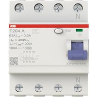 ABB Compact-Fi 4X63A-0,3A F204A-63/0,3