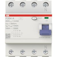 ABB Fi-Schalter N links 4X40A-0,03A F204 A-40/0,03