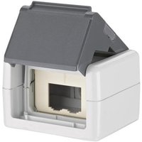 Metz E-DAT Modul IP44 1309430003-E AP-Gehäuse grau, ## ohne Module ##