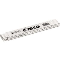 Cimco Gliedermaßstab 2m 210008 Glasfaser hochelastisch nicht leitend