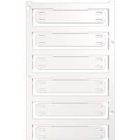 Weidmüller SFX 11/60 MC NE WS Leiter- markierer 60x11mm PA 66 1860120000 (Inhalt 60 Stück)