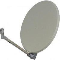 Televes Alu-Spiegel 67x71cm S660-W weiß RAL7035 ( lichtgrau )