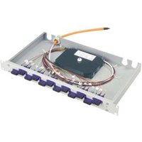 TG 19" 1HE LWL Spleissbox H02030B90000 Basis eco 12xST-KPL+12xST Pigt50/125