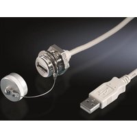 Rittal USB-Verlängerung 1,0m SZ 2482220 Bauform A m.Wandanschluss
