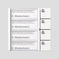 SIED Tasten-Modul TM612-4W 4fach alt TM 611-04W 35525