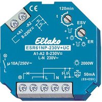 Eltako ESR61NP-230V+UC Stromstoß 1S (V)Schaltrelais n.potenzialfr. 61100001