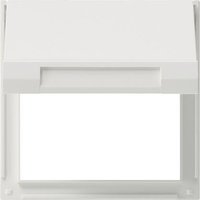 GIRA 065466 Adapterrahmen Klappdeckel TX_44 WG UP Reinweiß